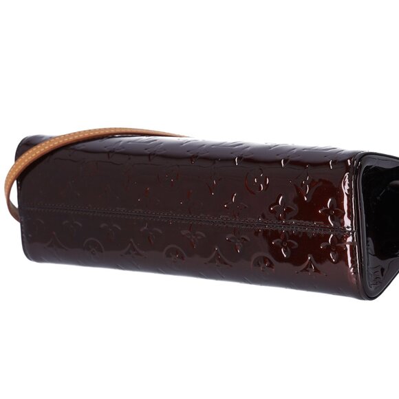 Louis Vuitton Roxbury Drive Monogram Vernis Handbag M91995 Amarante - Picture 6 of 9